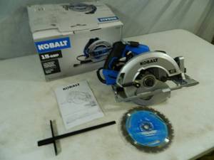 lot 26 image: Kobalt 7 14 inch Circular Saw