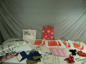 lot 108 image: Large Assortment of Gift Bags and More