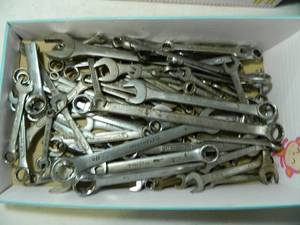 lot 125 image: Large Lot of Wrenches