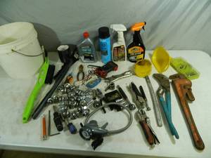 lot 139 image: Assorted Tools and Shop Supplies