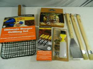 lot 143 image: Assorted New BBQ Accessories
