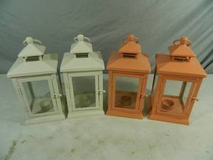 lot 145 image: 4 Lanterns for Candles