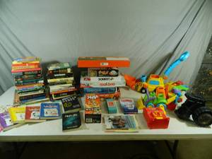 lot 152 image: Books, Board Games, Toys