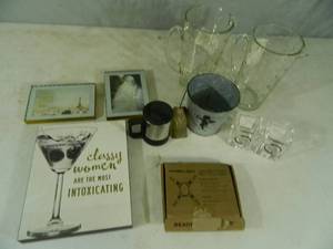 lot 164 image: New Home Decor, Glass Pitchers, Etc