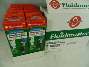 lot 25A image: Case of 10 Fluidmaster Toilet Fill Valves