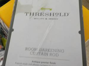 lot 12 image: Threshold Curtain Rod 66-120 Anti...