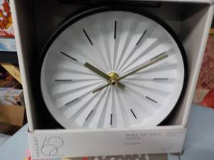 lot 32 image: Project 62 Wall or Table Clock...