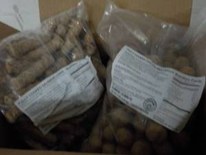 lot 151 image: 1 -5 lb. pkg Fully Cooked Frozen Sa...