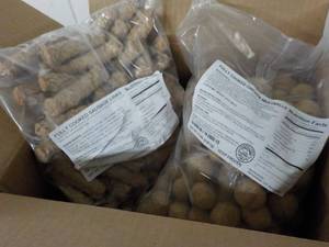 lot 155 image: 1 -5 lb. pkg Fully Cooked Frozen Sa...