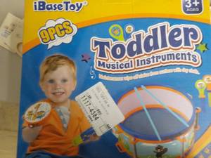 lot 89 image: Toddler Musical Instruments...