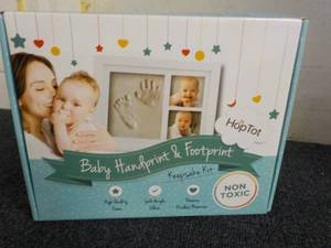 lot 118 image: Baby Handprint and Footprint Keepsa...