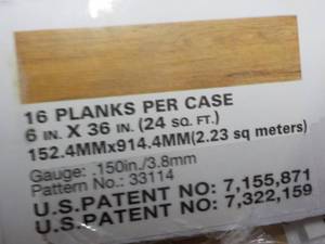 lot 197 image: 4 cases Allure Grip Strip Flooring ...