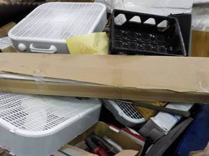 lot 221 image: Pallet of Fans and Electronics- mos...