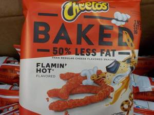 lot 229 image: Case of 104 bags Cheetos Baked 50% ...