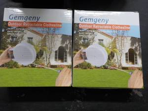 lot 236 image: Lot of 2 Gemgeny Outdoor Retractabl...