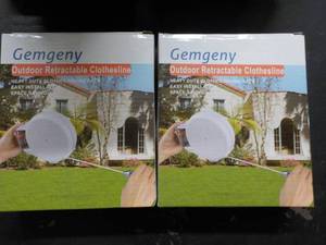 lot 237 image: Lot of 2 Gemgeny Outdoor Retractabl...