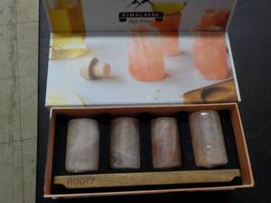 lot 239 image: ROOTZ Himalayan Salt Shots...