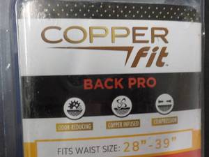 lot 252 image: Copper Fit Back Pro...