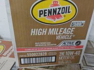 lot 275 image: case of 6 - 1 qt Bottles Pennzoil 1...