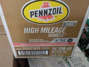 lot 277 image: case of 6 - 1 qt Bottles Pennzoil 1...