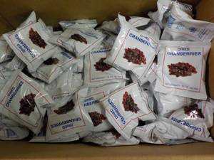 lot 292 image: Box of Dried Cranberries 1.16 oz Pa...