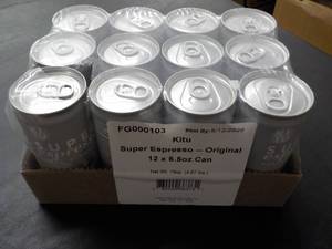 lot 301 image: 12 - 6.5 oz Cans Kitu Super Express...