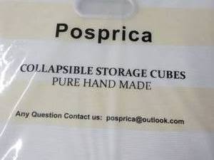 lot 305 image: Posprica Collapsible Storage Cubes ...