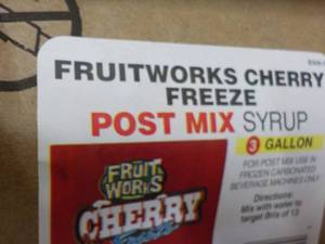 lot 318 image: 2 - 3 gallon Fruitworks Cherry Free...