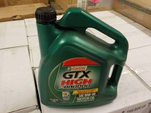 lot 392 image: 1 Gallon Castrol GTX High Milage SA...