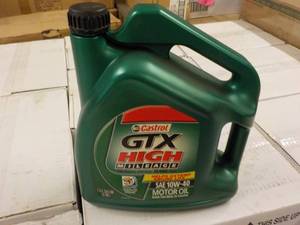 lot 396 image: 1 Gallon Castrol GTX High Milage SA...