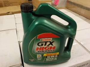 lot 397 image: 1 Gallon Castrol GTX High Milage SA...