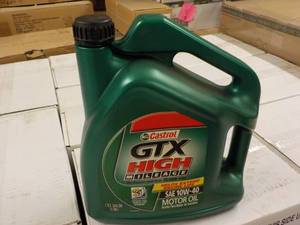 lot 399 image: 1 Gallon Castrol GTX High Milage SA...