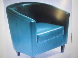 lot 9 image: Hudson Barrel Chair Retail $249.99 ...