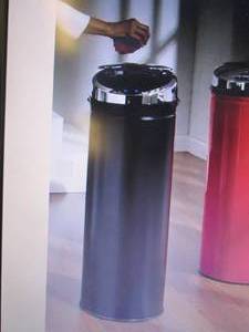 lot 21 image: Automatic-Opening Trash Bin open bo...
