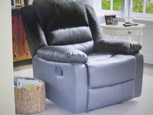 lot 27 image: Overstuffed Recliner open box Retai...