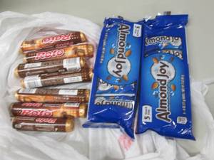 lot 37 image: Almond Joy & Rolos...