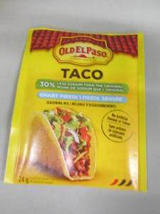 lot 63 image: Case of 32- 24 g pks Old El Paso Ta...