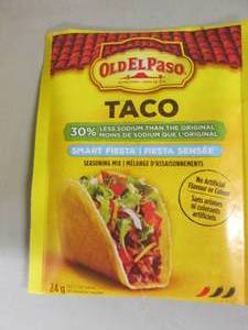 lot 64 image: Case of 32- 24 g pks Old El Paso Ta...
