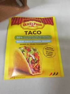 lot 65 image: Case of 32- 24 g pks Old El Paso Ta...