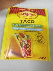 lot 67 image: Case of 32- 24 g pks Old El Paso Ta...