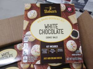lot 96 image: Case of 6 - 8.6 oz Boxes Bakers Wh...