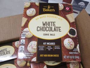 lot 100 image: Case of 6 - 8.6 oz Boxes Bakers Wh...