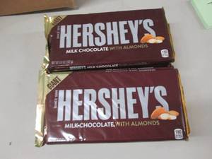 lot 116 image: 12 Giant Hershey Bars...