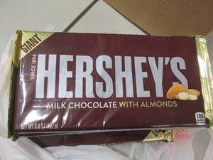 lot 117 image: 12 XL Hershey Bars...