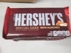 lot 118 image: 12 XL Hershey Bars...
