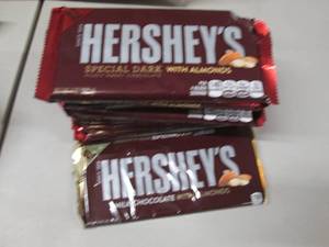 lot 119 image: 12 XL Hershey Bars...