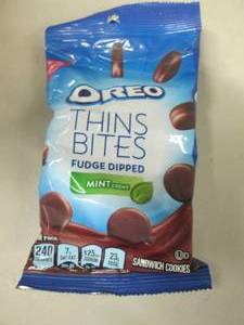 lot 146 image: 12- 1.7 oz bags Oreo Thin Bites...