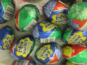 lot 156 image: 24 Cadbury Crme Eggs...