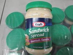 lot 171 image: 12- 15 oz Jars Kraft Sandwich Sprea...