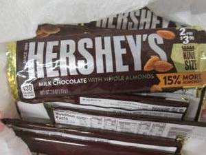lot 180 image: 12- 2.6 oz Hershey Bars...